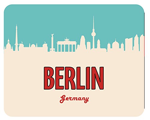 m. kern Mousepad Berlin Skyline von m. kern