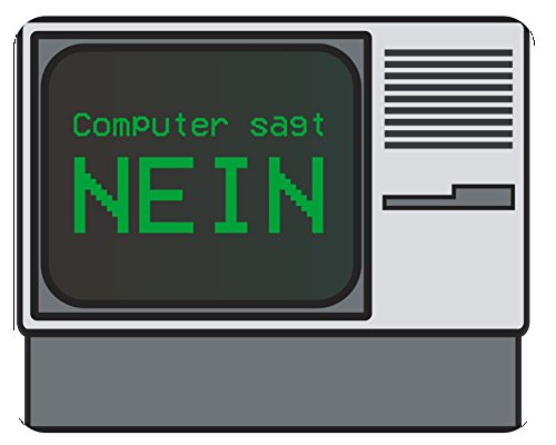 m. kern Mousepad Computer SAGT Nein von m. kern