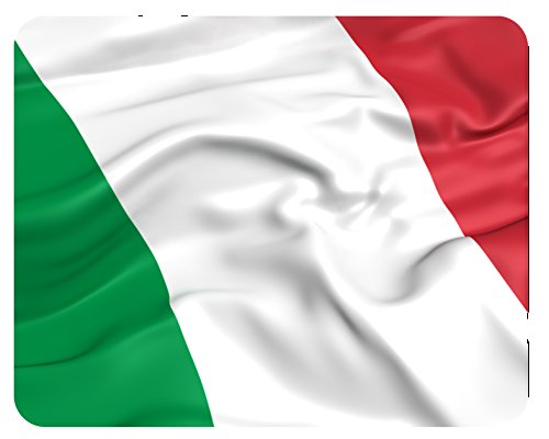 m. kern Mousepad Italien Flagge von m. kern