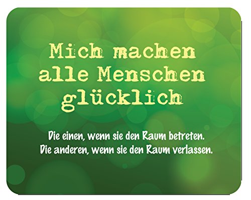 Mousepad Mich Machen alle Menschen glücklich von m. kern