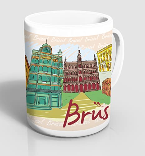 Tasse Brüssel von m. kern