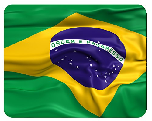 m. kern Mousepad Brasilien Flagge von m. kern
