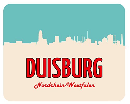 m. kern Mousepad Duisburg Skyline von m. kern