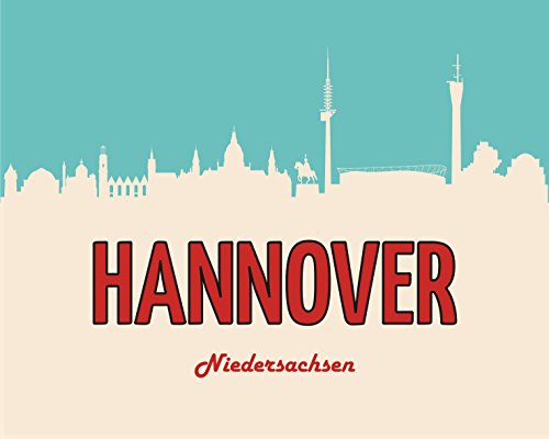 m. kern Mousepad Hannover Skyline von m. kern