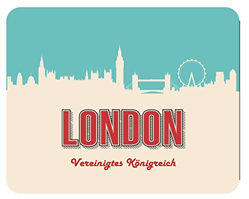 m. kern Mousepad London Skyline von m. kern