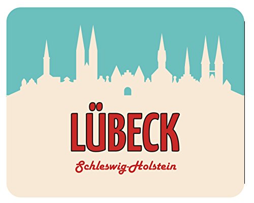 m. kern Mousepad Lübeck von m. kern