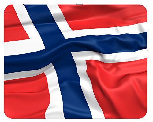 m. kern Mousepad Norwegen Flagge von m. kern