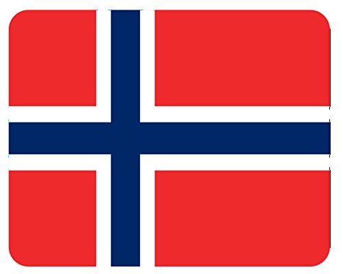m. kern Mousepad Norwegen von m. kern