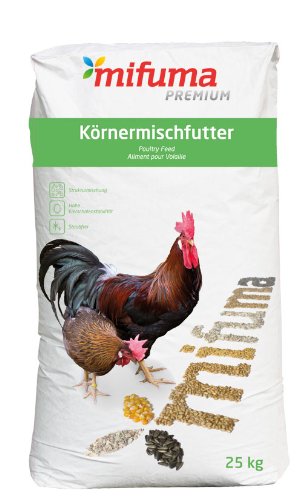 Mifuma Hühnerfutter Geflügelkörner Premium 25 kg von m