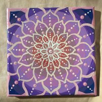 Mandala Canvas von mARTidots