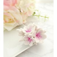 Duftstein Kirschblüte | Blume Handarbeit Für Duftöl Raumduft Kirschblüten Rosa Deko Cherry Blossoms Flowers von mArteShop