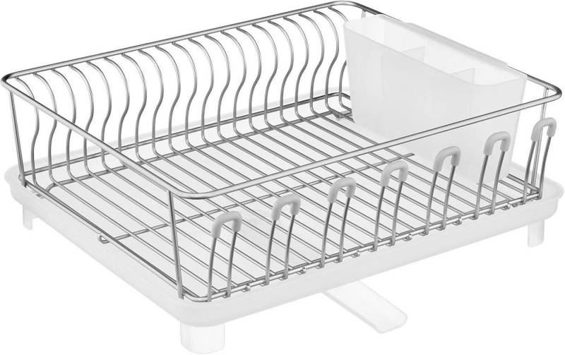 mDesign Aufbewahrungssystem mDesign Abtropfgestell Geschirrabtropfer Besteckkorb Metall Kunststo mDesign Aufbewahrungssystem mDesign Abtropfgestell Geschirrabtropfer Besteckkorb Metall Kunststo von mDesign