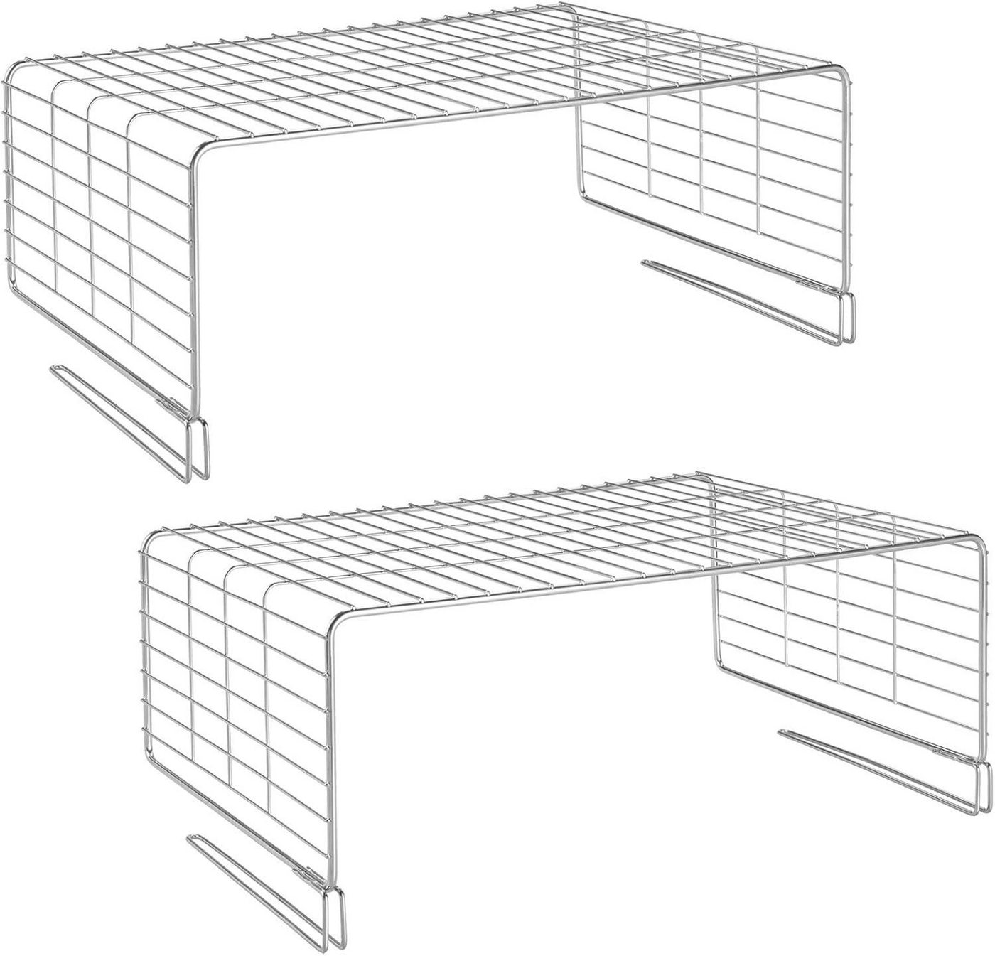 mDesign Aufbewahrungssystem mDesign Drahtkorb Schrankaufbewahrung Regalsystem 2er Set Metall Sil mDesign Aufbewahrungssystem mDesign Drahtkorb Schrankaufbewahrung Regalsystem 2er Set Metall Sil von mDesign