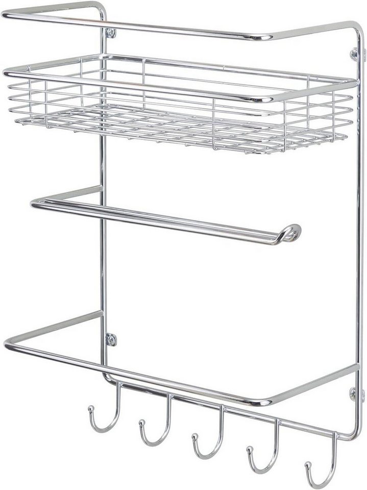 mDesign Aufbewahrungssystem mDesign Küchenrollenhalter Papierrollenhalter Regal Organizer Metall mDesign Aufbewahrungssystem mDesign Küchenrollenhalter Papierrollenhalter Regal Organizer Metall von mDesign