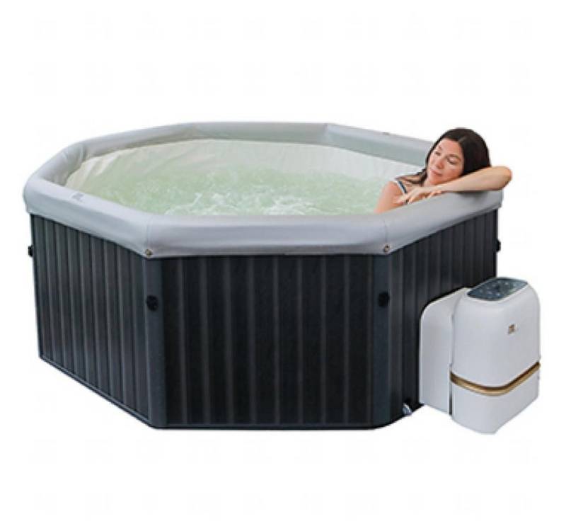 mSpa Whirlpool PureHaven aufblasbarer Whirlpool Tuscany 193x193x76 cm von mSpa