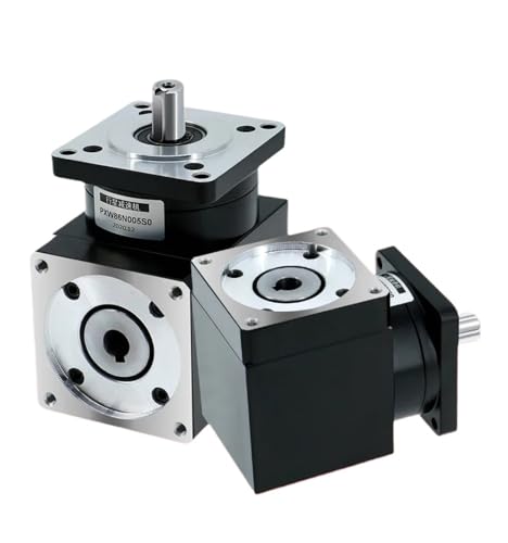 1 stücke PXW86 Rechts Winkel Planetengetriebe Verhältnis 5/10 MAX 100N.m Anzug for Computerized Numerical Control Nema34 Stepper 80 Servo Motor Minderer(Ratio 4-1,80x80 servo) von mXCDtRptJ