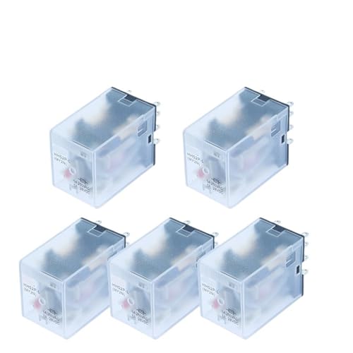 10 Stücke Zwischenrelais HH52P MY2NJ Spule Allgemeine DPDT Mini Elektromagnetische Relaisschalter Mit LED 8 Pins AC 110 V 220 V DC 12 V 24 V(AC,36V) von mXCDtRptJ