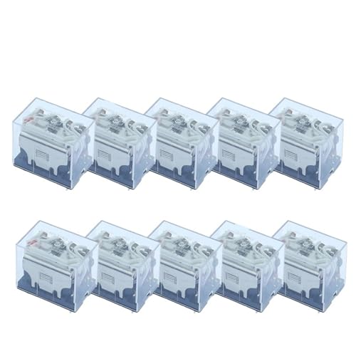 10 stücke weiß LY4NJ HH54P LY4N-J 14 Pin AC/DC 6V 12V 24V 36V 48V 110V 220V Mini Relais Zwischen Elektromagnetische Relais(AC,12V) von mXCDtRptJ