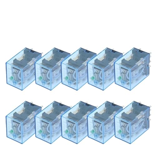 10PCS MY2P HH52P MY2NJ Relais Allgemeine DPDT Micro Mini Elektromagnetische Relais Schalter mit LED AC 12V 24V 36V 48V 110V 220V 380V(AC,24V) von mXCDtRptJ