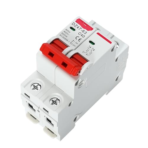 1P 2P 3P 4P DZ47 3A-125A AC 230V 400V C Typ Mini Circuit Breaker MCB Kurze Überlast Schutz Din Schiene Montieren Brechen Kapazität(2P,6A) von mXCDtRptJ