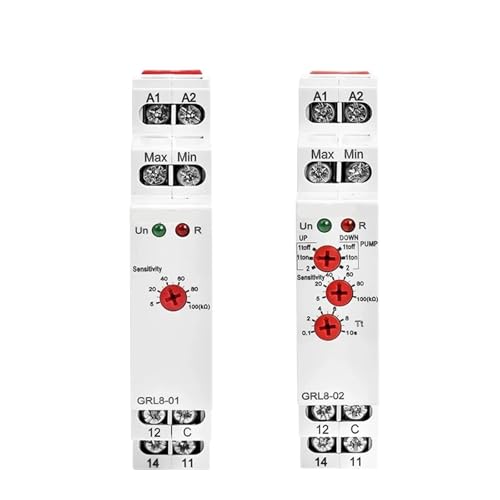 1pcs GRL8 Water Level Control Relay with Stainless Sensor AC/DC24V-240V Level Control Sensor(GRL8-01) von mXCDtRptJ