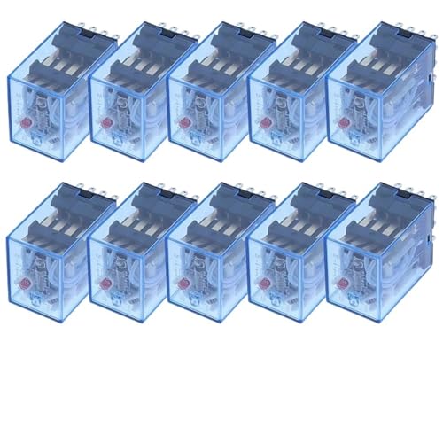 30PCS MY4NJ HH54P MY4N-J 14 Pin DC12V DC24V AC36V AC48V AC110V AC220V AC380V Mini Relais Zwischen Elektromagnetische Relais(AC,110V) von mXCDtRptJ