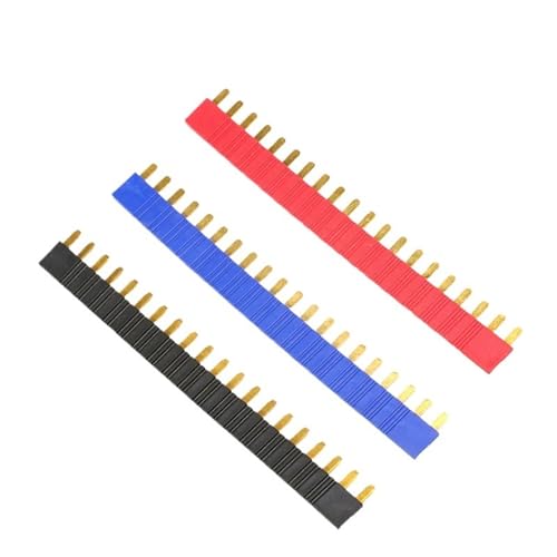 41F Schlank Relais Modul Kurzschluss Bar Sammelschiene Jumper Schnelle Verdrahtung Platte Schwarz Rot Blau(Blue) von mXCDtRptJ