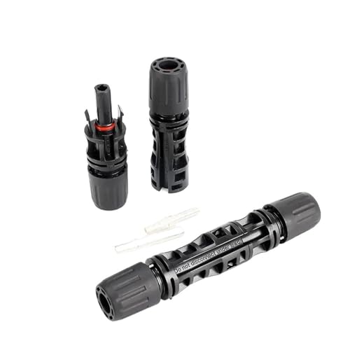 5 Paar Solarstecker Männlich Weiblich 30A 45A Solarpanel-Abzweigverbinder for PV-Kabel 2,5/4/6 mm2 1000 VDC 15000 VDC(1pcSpanner1000V) von mXCDtRptJ