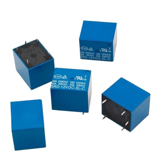 50 teile/los SRD-12VDC-SL-C T73-12V 5 pin PCB Typ 12 V DC Leistungsrelais von mXCDtRptJ