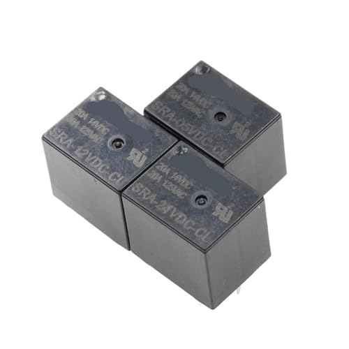 5PCS 5V 12V 24V 20A DC Power Relay SRA-05VDC-AL SRA-12VDC-CL SRA-24VDC-CL 4Pin 5Pin PCB Type In Stock Black Automobile Relay(SRA-12VDC-AL 4Pin) von mXCDtRptJ