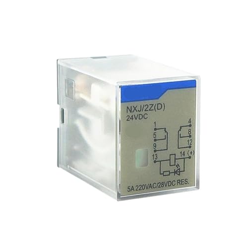 5pcs/lot General Mini Plug-in Relay NXJ-2Z NXJ-3Z NXJ-4Z with Indicator HH52P HH54P MY2 MY3 MY4(AC 24V,NXJ-4Z 14Pin) von mXCDtRptJ