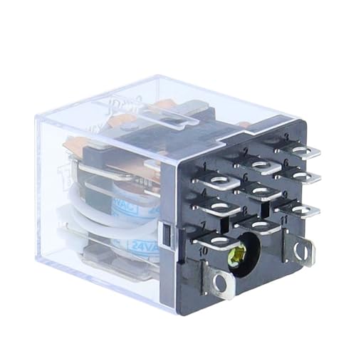 7 STÜCKE HH63P LY3 LY3NJ JQX-13F relais 220 v 24 v 12 v 12 volt AC/DC 10A 11PIN silber kontaktieren Elektromagnetische spule Micro Mini Relais(AC 36V) von mXCDtRptJ