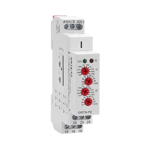 GRT8-P Pulse output Time Delay Relay 16A AC/DC12V-240V 0.1s-100days Delay Pulse Relay(GRT8-P2 AC230V) von mXCDtRptJ