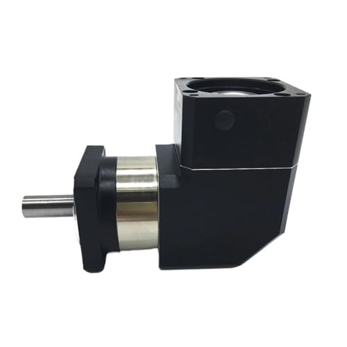 Hochpräzises 10Arcmin 90-Grad-Planetengetriebe mit rechtem Winkel, 19 22 24 mm Eingang, 3~100:1 Untersetzungsgetriebe for 110 130 mm 1~3 kW Servomotor(Ratio 70,19mm input) von mXCDtRptJ