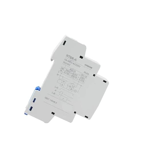 NTE8 Series Time Delay Relay Control Off Power 220V 24V On Delay NTE8-A NTE8-B 10S 120S 480S Din Rail Digital Timer(24V DC,NTE8-A 12-120S) von mXCDtRptJ