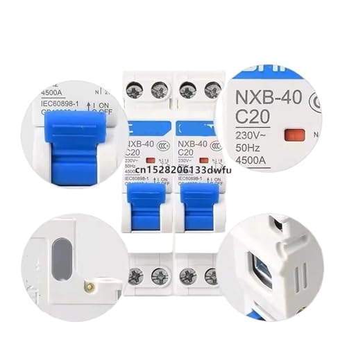 NXB-40 NXBLE-40 1P + N DPNL 10A 16A 20A 25A 32A 40A Fehlerstromschutzschalter FI-SCHUTZSCHALTER RCBO MCCB(NXBLE-40 1P N(RCBO),32A) von mXCDtRptJ