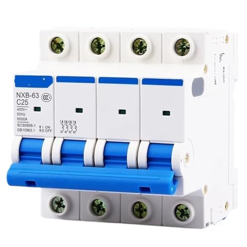 NXB-63 4P AC 230/400V Miniatur Circuit Breaker C 6 10 16 20 25 32 40 63A Überlast schutz DZ47 C Stil Luft Schalter(80A) von mXCDtRptJ