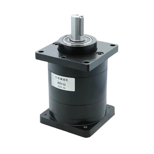 PX110 19 mm Eingang 22 mm Ausgang Planetengetriebe 3:1 bis 216:1 for computergesteuerte CNC-Graviermaschine 1,5 kW 1,8 kW 110ST AC-Servomotor(Ratio 30-1,110x110 Stepper) von mXCDtRptJ