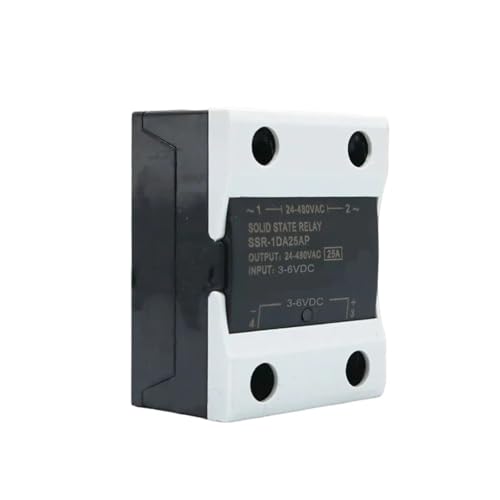 SSR Random Solid State Relais 10A 25A 40A 60A 80A 100A 120A DC-Steuerung AC Einphasensteuerung 3-6VDC 24-480VAC(60A) von mXCDtRptJ