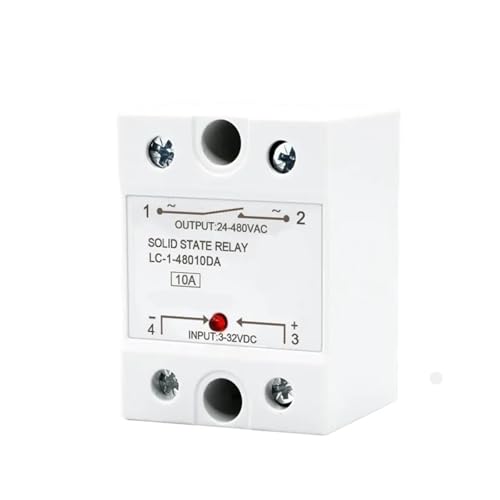 SSR-Relais DC ZU AC DC ZU DC AC ZU AC Halbleiterrelais Einphasig 10A 25A 40A 60A 80A 100A 120A 200A 240A LC-1-DA/AA/DD(DC-DC,80A) von mXCDtRptJ