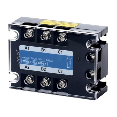 Three Phase Solid State Relay 10-30VDC 480VAC Forward Reverse SSR MGR-3 M4825 10A 25A 40A 60A 80A 100A (25A) von mXCDtRptJ