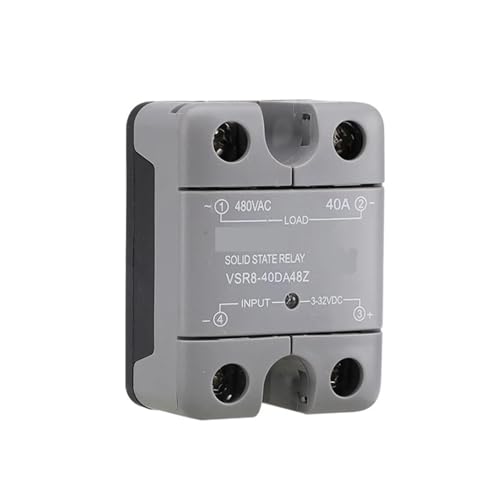 VSR8 Solid State Relay SSR-10DA SSR-25DA SSR-40DA 10A 25A 40A Relay Module 3-32V Input DC 24-480VAC Output(SSR-40DA) von mXCDtRptJ