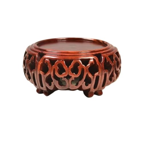 mZ7jGu1 Blumen-Bonsai-Sockel Premium Palisander Dekor Basis Vase Tee-Sets Blumentopf Display Sockel(XL) von mZ7jGu1