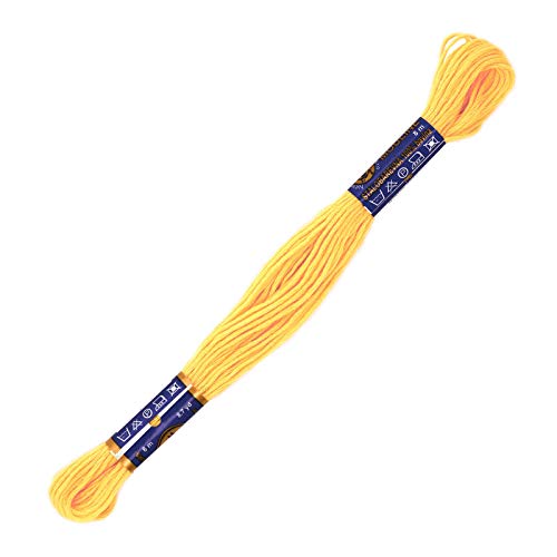 1 Docke Stickgarn 2g / Sticktwist 100% Baumwolle Stickerei Farbwahl Auswahl 1, Farbe :1142 warmes Gelb 1 Docke Stickgarn 2g / Sticktwist 100% Baumwolle Stickerei Farbwahl Auswahl 1, Farbe :1142 warmes Gelb von maDDma