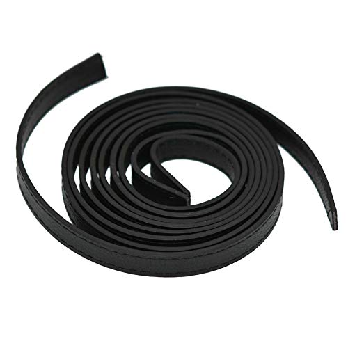 1 Paar Taschengriffe Rohlinge Kunstlederband PU-Leder Taschenhenkel Trageriemen, Größe:15 mm x 1.2 m x 2.5 mm, Farbe:schwarz 1 Paar Taschengriffe Rohlinge Kunstlederband PU-Leder Taschenhenkel Trageriemen, Größe:15 mm x 1.2 m x 2.5 mm, Farbe:schwarz von maDDma