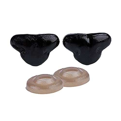 10 Sicherheits-Nasen mit Gegenstück Kunststoff Teddynasen Kuscheltiere Amigurumi Variantenwahl, Größe:17 x 11 x 16 mm, Farbe:schwarz 10 Sicherheits-Nasen mit Gegenstück Kunststoff Teddynasen Kuscheltiere Amigurumi Variantenwahl, Größe:17 x 11 x 16 mm, Farbe:schwarz von maDDma