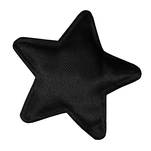 10 Sterne Dekoration Ø30mm, Streudeko, Zierapplikation, Farbauswahl, Farbe:schwarz von maDDma