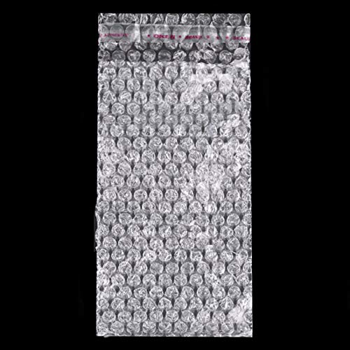 100 Luftpolsterbeutel mit selbstklebender Klappe transparente Polsterbeutel Schutzbeutel Versandmaterial Verpackung Größenwahl, Größe:7.5 x 13.5 cm 100 Luftpolsterbeutel mit selbstklebender Klappe transparente Polsterbeutel Schutzbeutel Versandmaterial Verpackung Größenwahl, Größe:7.5 x 13.5 cm von maDDma