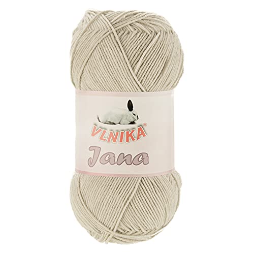 100g Strickgarn Jana Häkelgarn Strickwolle Häkelwolle Baby-Wolle, Farbauswahl, Farbe:hellgrau 100g Strickgarn Jana Häkelgarn Strickwolle Häkelwolle Baby-Wolle, Farbauswahl, Farbe:hellgrau von maDDma