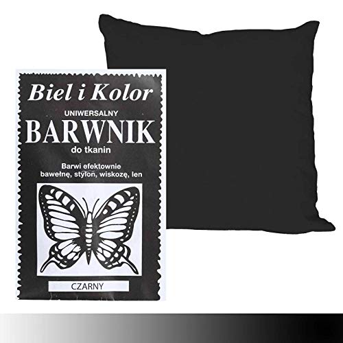 10g Batikfarbe Textilfarbe Stofffarbe färben, Farbe wählbar aus 30 Nuancen, Farbe:schwarz von maDDma